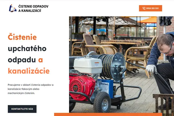 Krtkovanie nonstop je vybavená rýchlou responzívnou témou od tých najlepších vývojárov. Jednoduchá One Page stránka obsahuje portfólio služieb a prezentáciu spoločnosti.