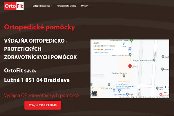 Pri tvorbe web stránky na doméne Ortofit.sk sme použili rýchlu responzívnu tému od tých najlepších vývojárov. Na web stránke sme realizovali portfólio produktov a prezentáciu spoločnosti.